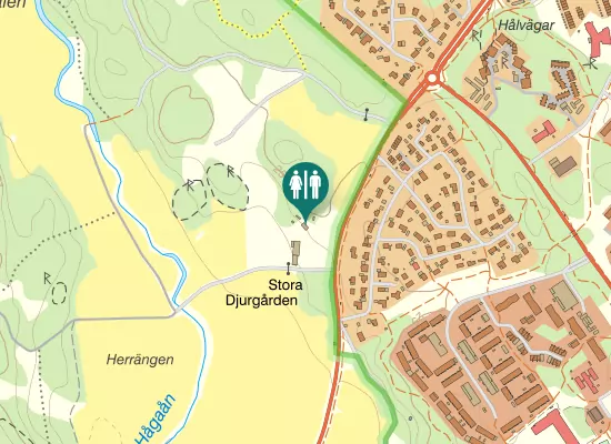 Karta over Vårdsätravägen