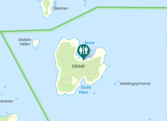 Karta over Stenbacknäsvägen