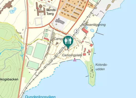 Karta over Kolsnäsvägen 4