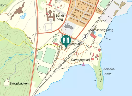 Karta over Kolsnäsvägen 4