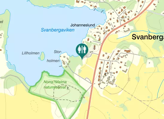 Karta över Varjagvägen
