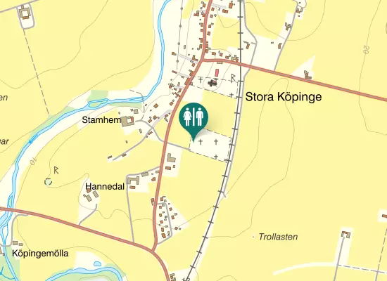 Karta över Stamhemsvägen