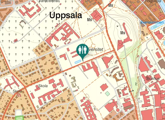 Karta over Norbyvägen