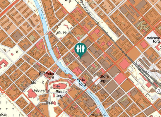 Karta över S:t Per Gallerian