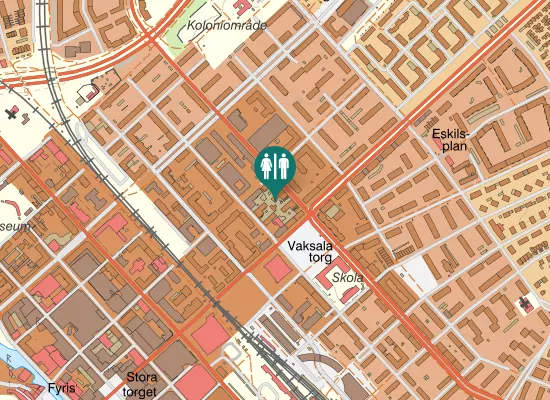 Karta over Väderkvarnsgatan 21A