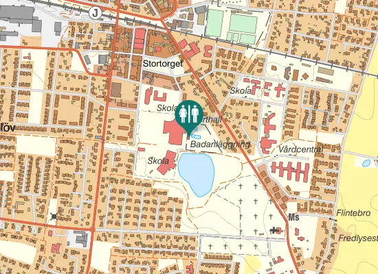 Karta over Vaktgatan