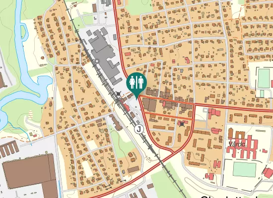 Karta over Stationsgatan