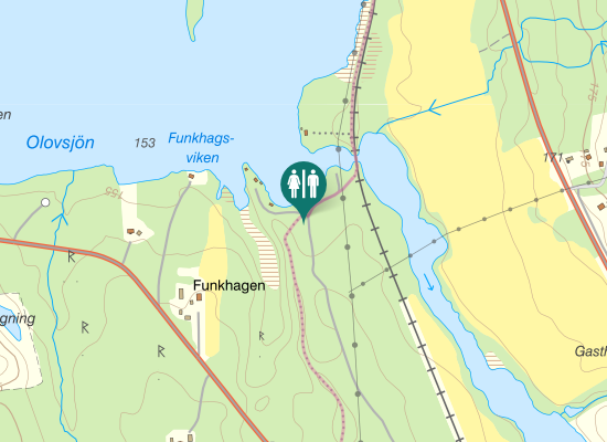 Karta över Skäretvägen