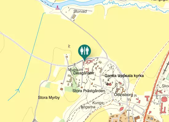 Karta over Ärnavägen