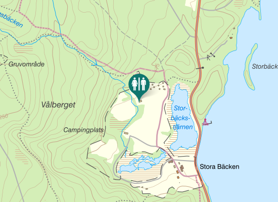 Karta över Himlastigen