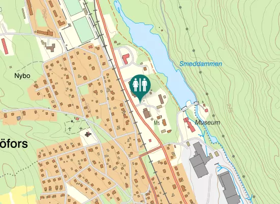 Karta over Brandstationsvägen