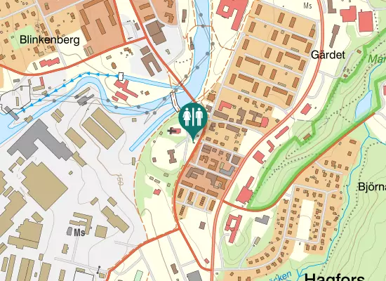 Karta over Kyrkogatan