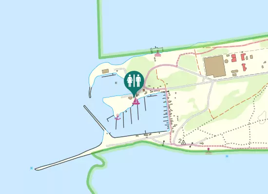 Karta över Badvägen