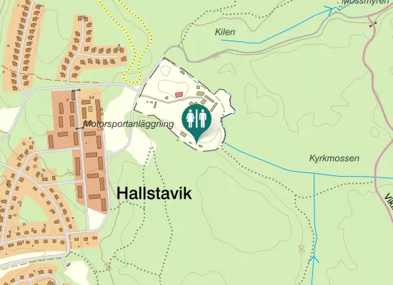 Karta over Lavarns väg