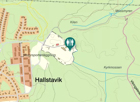Karta over Lavarns väg