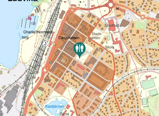 Karta over Engelbrektsgatan