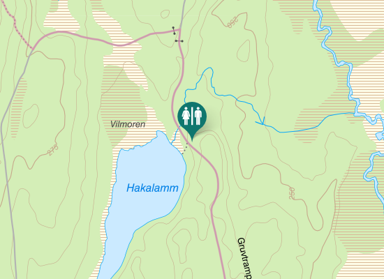 Karta över Lappbrändavägen