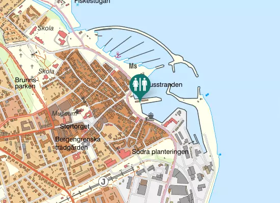 Karta over Hamngrillen