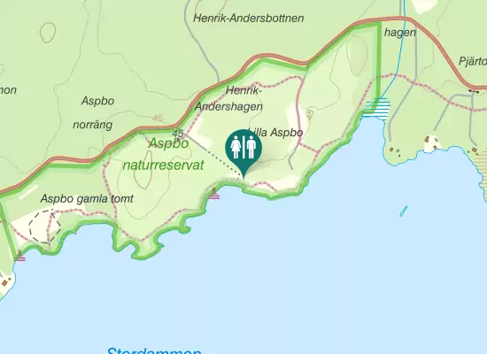 Karta over Upplandsleden