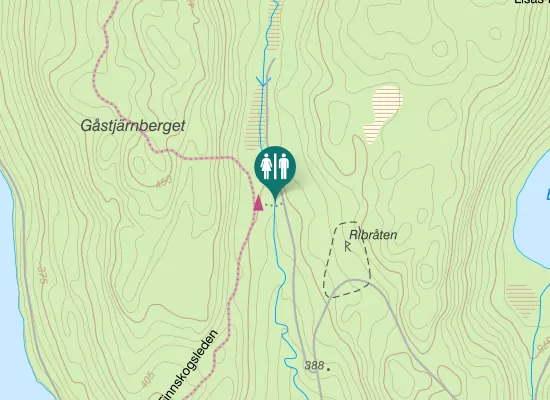 Karta over Finnskogleden