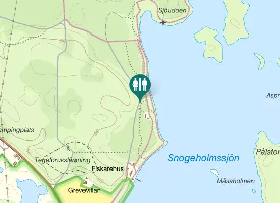 Karta over Fiskarhusvägen