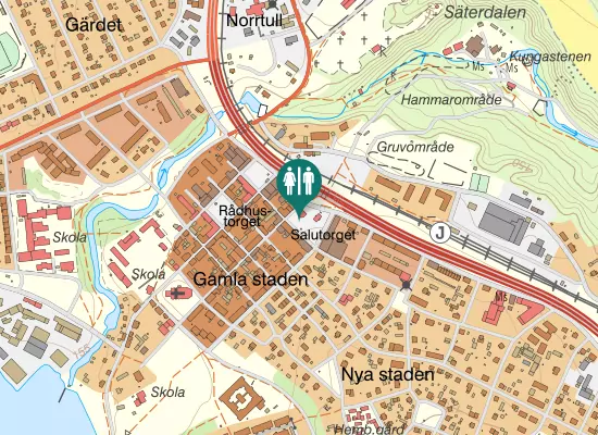 Karta over Salutorget