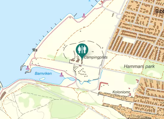 Karta over Strandgatan 101