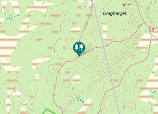 Karta över Dragbergsgatan