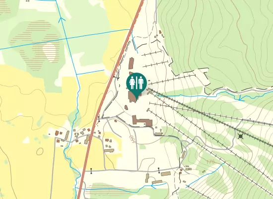 Karta over Smedjebacksvägen
